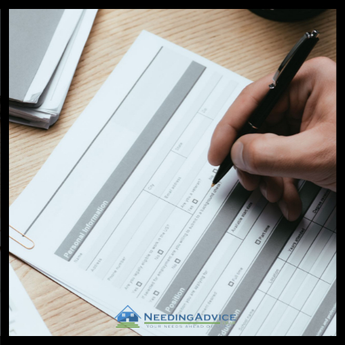 application paperwork
