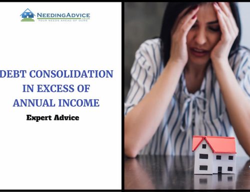 Debt consolidation in excess of annual income