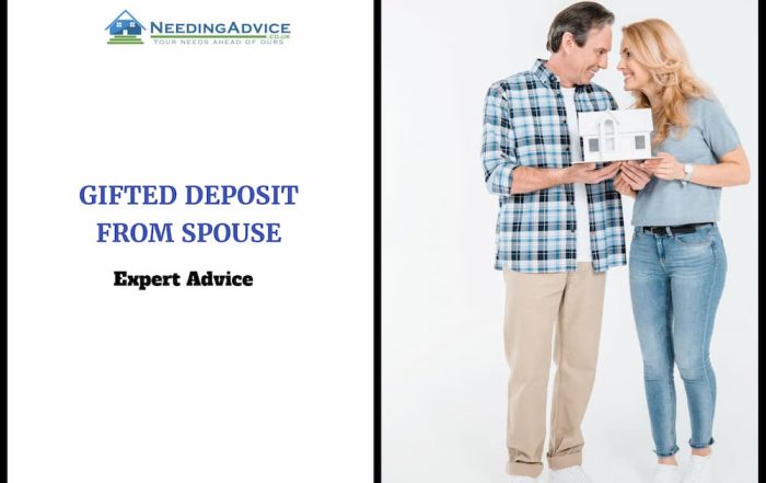 Gifted Deposit from Spouse