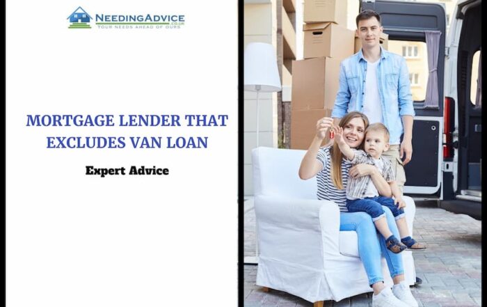 Mortgage Lender That Excludes Van Loan: