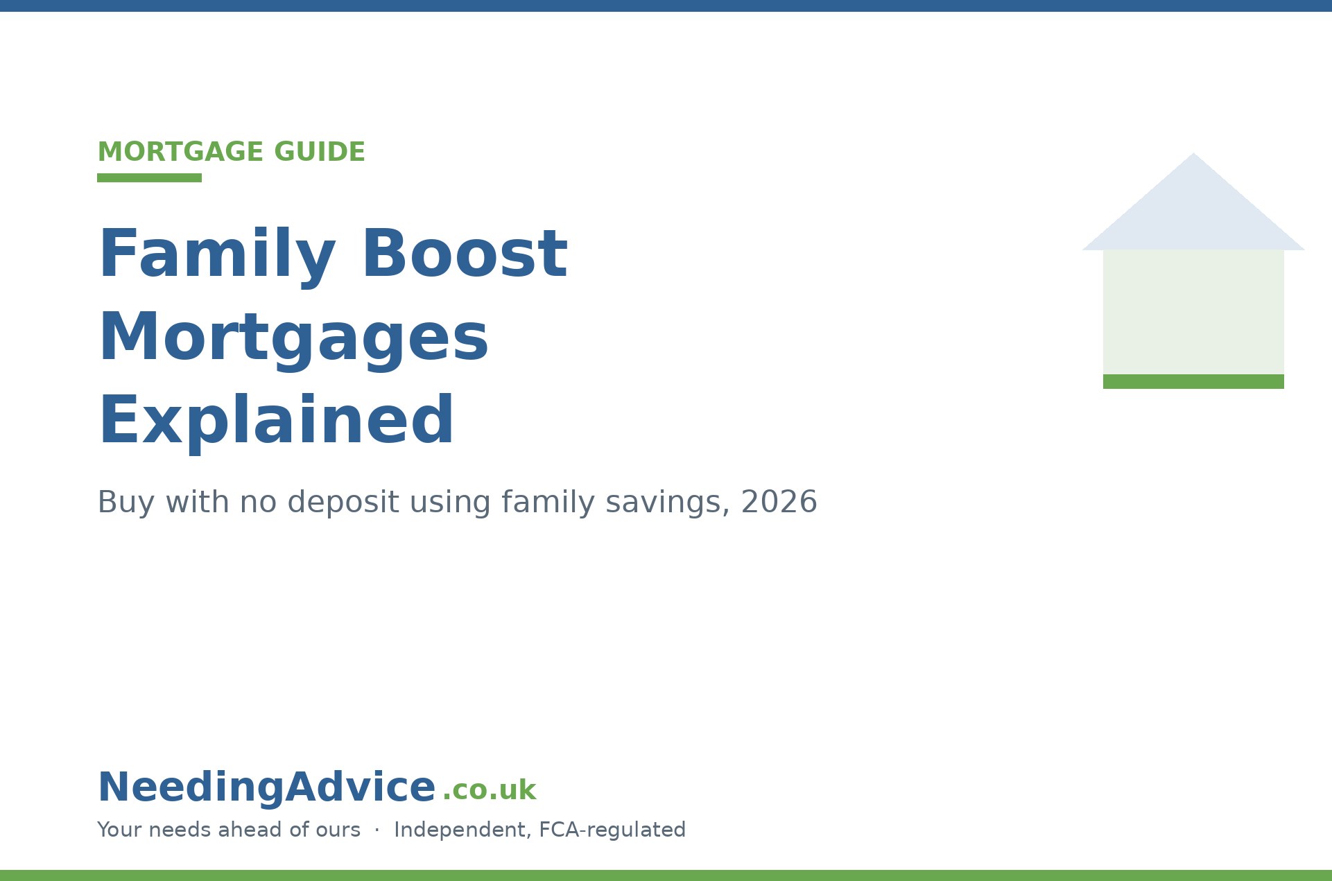 Family boost mortgages explained UK 2026 - buy with no deposit using family savings