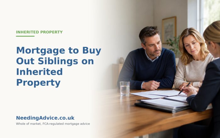 Reviewing paperwork for a mortgage to buy out siblings on an inherited property